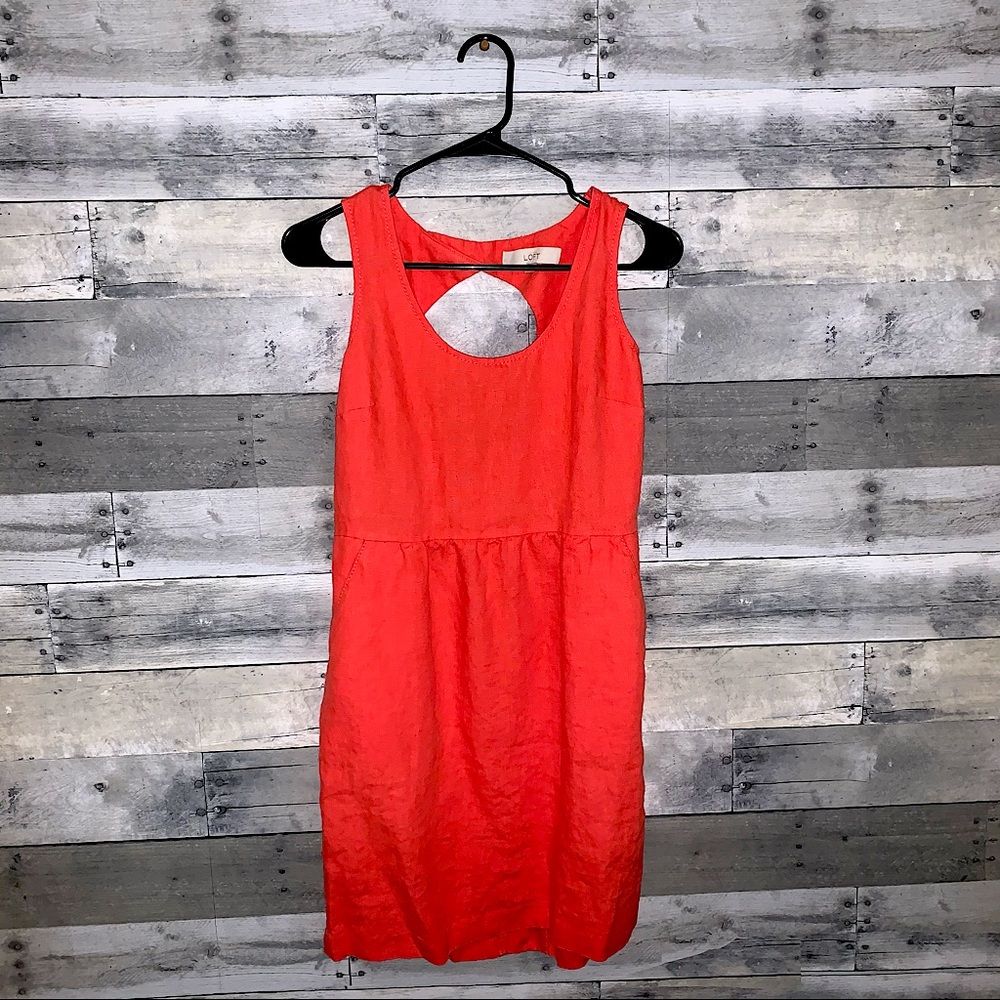 Ann Taylor Loft sleeveless dress size 4